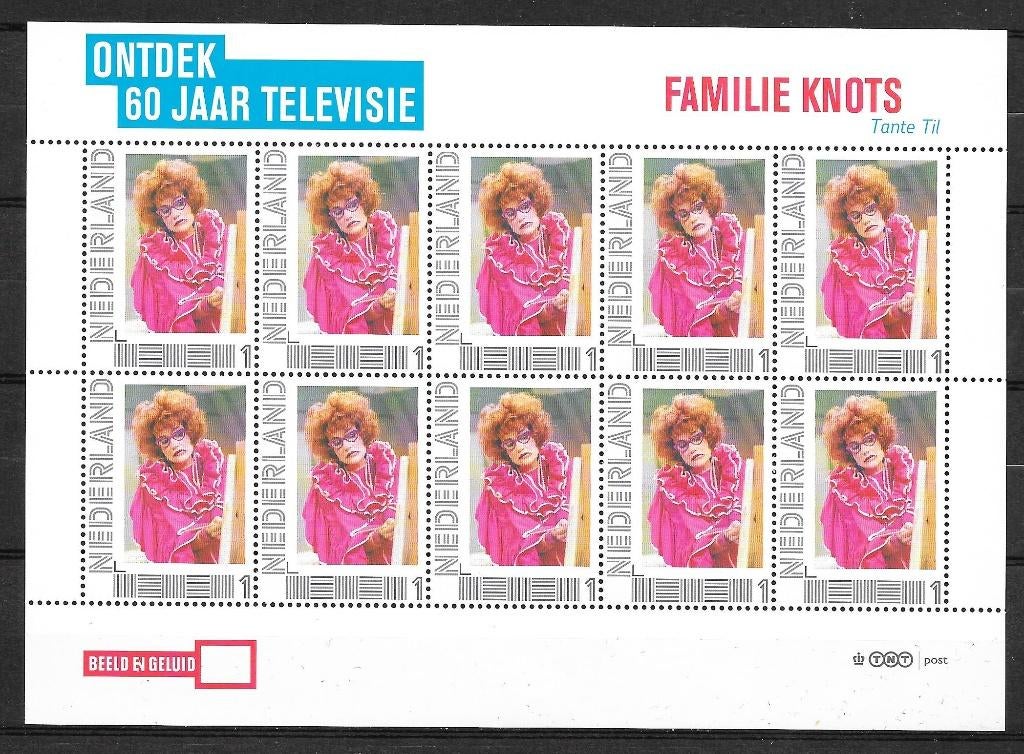 Persoonlijk vel 50 postfris, Ophalen of Verzenden