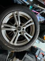 Bmw f30/31 velgen met sensor met zgan 4 seizoenbanden, Ophalen, Velg(en), 16 inch, Winterbanden