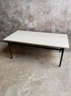 Travertin jaren 80 salontafel, Huis en Inrichting, Tafels | Salontafels, Ophalen, Gebruikt, 100 tot 150 cm, Jaren 80