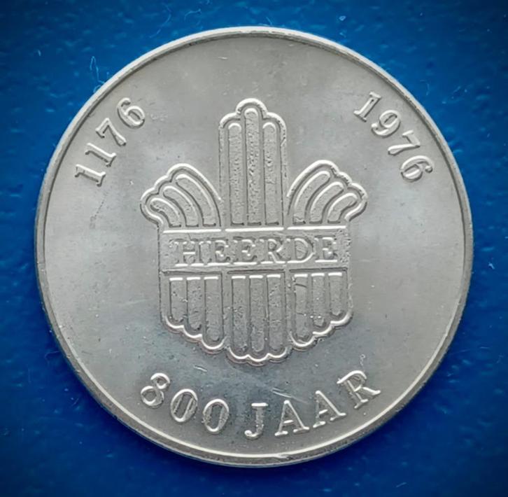 1 Denier Heerde 1976, Postzegels en Munten, Penningen en Medailles, Overige materialen, Nederland, Verzenden