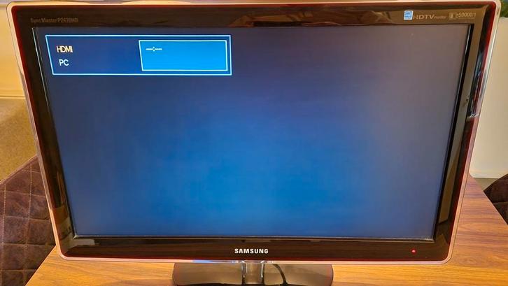 Samsung Syncmaster P2470HD - 24 inch Monitor, Computers en Software, Monitoren, Gebruikt, 60 Hz of minder, HDMI, VGA, Ingebouwde speakers