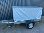 Humbaur steely 750 kg met huif aanhanger, Ophalen, Zo goed als nieuw