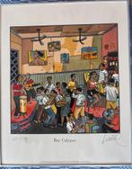 Jacques de Loustal - Bar Calypso - Gesigneerde Estampe 037/1, Ophalen