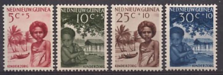 Ned Nieuw Guinea 45/8 ongebruikt Kinderpostzegels 1957, Postzegels en Munten, Postzegels | Nederlands-Indië en Nieuw-Guinea, Postfris