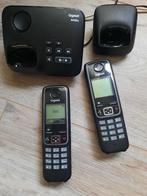 Telefoon Gigaset A420, Telecommunicatie, Vaste telefoons | Handsets en Draadloos, Gebruikt, Ophalen of Verzenden, 2 handsets