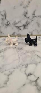 Vintage Black and white whisky magneet hondjes, Ophalen of Verzenden, Gebruikt, Beeldje of Figuurtje