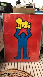 Grote poster keith haring, Antiek en Kunst, Ophalen