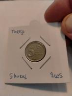 Turkije 5 Kurus 2005, Postzegels en Munten, Munten | Europa | Niet-Euromunten, Verzenden, Overige landen, Losse munt