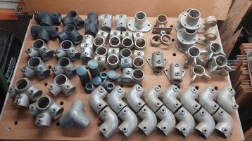 Steigerbuis koppelingen 48mm -  Veel!  beschikbaar voor biedingen