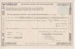 S003 polis levensverzekering rond 1935 hollandsche societeit, Verzamelen, Verzenden, Gebruikt