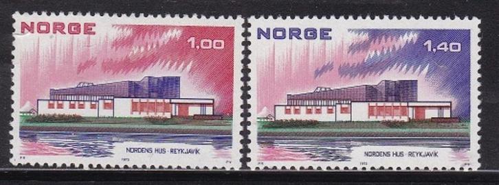 1508 - Noorwegen michel 662/663 postfris , NORDEN , H, Postzegels en Munten, Postzegels | Europa | Scandinavië, Postfris, Noorwegen