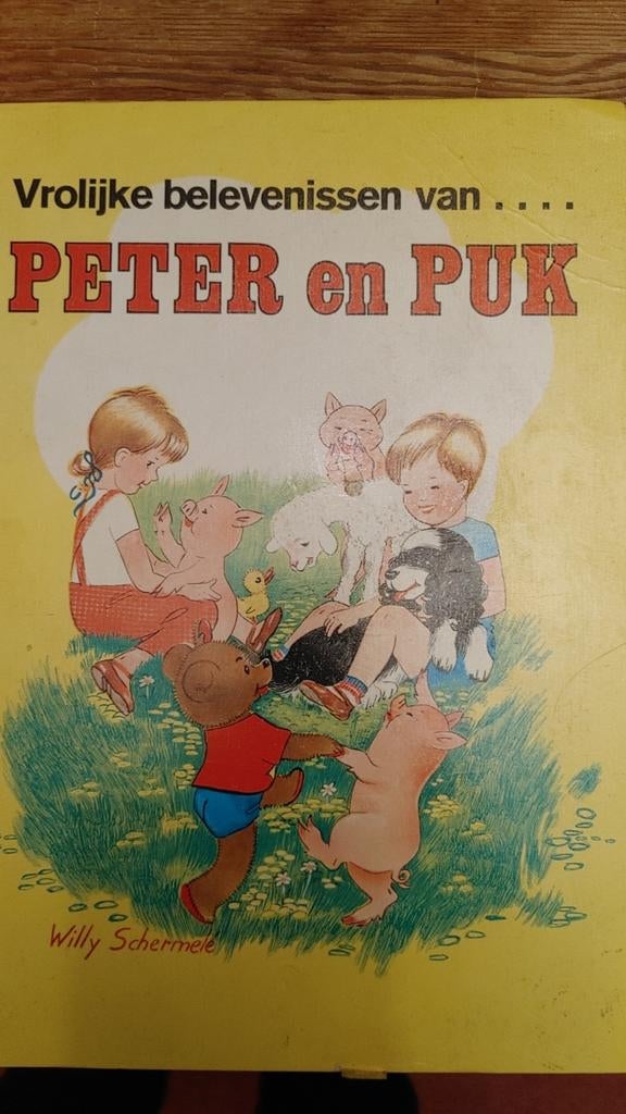 Vrolijke Belevenissen van Peter en Puk, Boeken, Kinderboeken | Jeugd | onder 10 jaar, Gelezen, Sprookjes, Ophalen of Verzenden