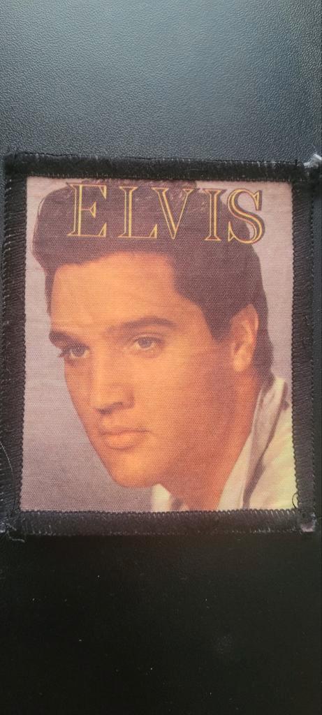 Elvis Presley Patch - Vintage, Antiek en Kunst, Antiek | Kleden en Textiel, Verzenden