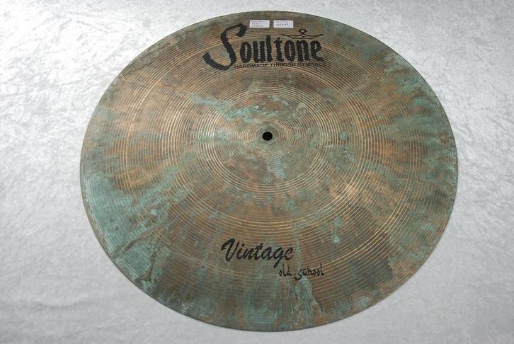 NIEUW!  Soultone Vintage Old School Flat crash/ride 1923gr., Muziek en Instrumenten, Instrumenten | Onderdelen, Nieuw, Drums of Percussie