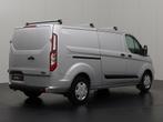 Ford Transit Custom 2.0TDi 130PK Automaat Lang Limited | Dak, Auto's, Bestelauto's, Automaat, Stof, Gebruikt, Zwart