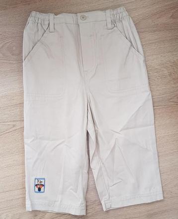 Maat 80 *SALE* Beige Tigger broek *NIEUW* (6682) beschikbaar voor biedingen