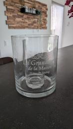 Glazen windlicht met ingebouwde stolp ZGAN, Ophalen, Schaal, Rond, Glas