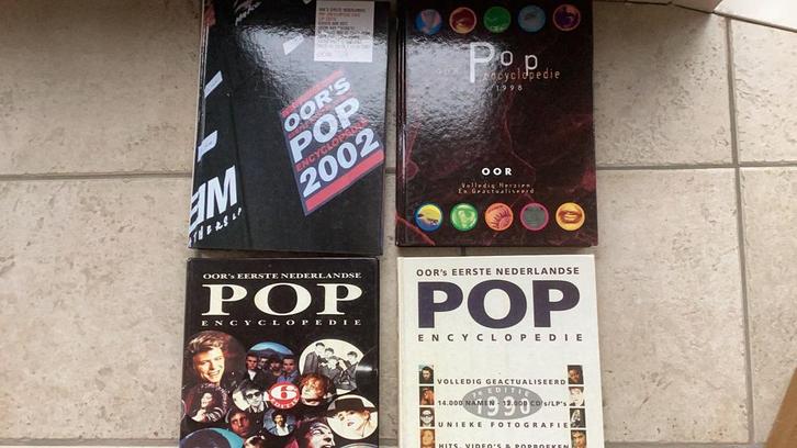 Div. Boeken Pop encyclopedie Oor, Boeken, Muziek, Zo goed als nieuw, Artiest, Ophalen of Verzenden
