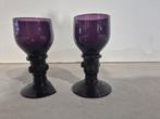 Hele oude paarse waldglas glaasjes, Antiek en Kunst, Antiek | Glas en Kristal, Ophalen of Verzenden