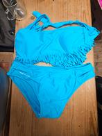 Nieuwe turquoise bikini met franjes - Maat L, Kleding | Dames, Ophalen of Verzenden, Nieuw, Blauw, Bikini