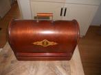 antiek Singer hand naaimachine, Ophalen