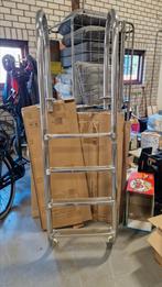 Rvs zwembadtrap, Tuin en Terras, Ophalen, Gebruikt