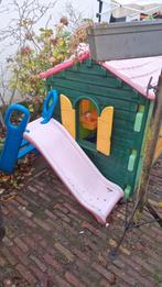 Speelhuisje glijbaan, Kinderen en Baby's, Ophalen of Verzenden, Gebruikt, Kunststof