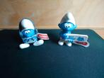 smurf zeldzame smurfen 2 stuks, Ophalen of Verzenden, Zo goed als nieuw, Verschillende Smurfen, Poppetje, Figuurtje of Knuffel