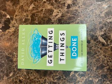 David Allen - Getting things done beschikbaar voor biedingen