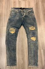 XPLCT studios “Wave” slim fit jeans W33, Verzenden, Zo goed als nieuw, W33 - W34 (confectie 48/50), Grijs