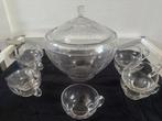 Vintage  bowlset, Antiek en Kunst, Antiek | Glas en Kristal, Ophalen
