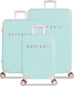 ✅NIEUW✅ SUITSUIT Fab Fifties kofferset 3 delig Luminous Mint, Hard kunststof, Ophalen of Verzenden, 70 cm of meer, Nieuw