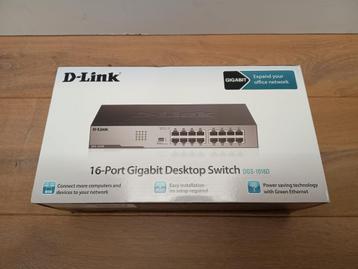 Netwerk Switch - D-Link DGS-1016D - NIEUW beschikbaar voor biedingen