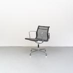8x Vitra Eames EA 108 Stoel Antraciet Netweave - Chroom, Huis en Inrichting, Stoelen, Ophalen of Verzenden, Zo goed als nieuw