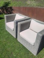 2x Wicker lounge tuinfauteuils, Ophalen, Wicker, Stoel