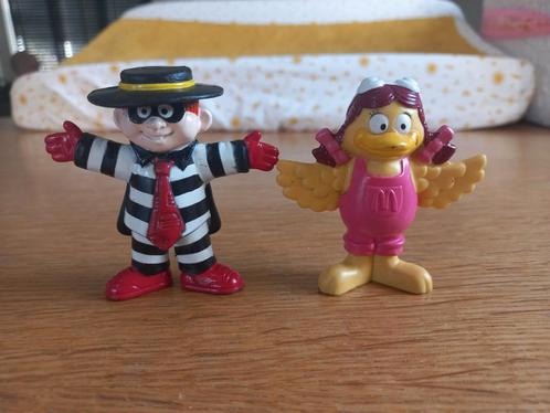 McDonald's Happy Meal poppetjes - Hamburglar & Birdie, Verzamelen, Poppetjes en Figuurtjes, Gebruikt, Ophalen of Verzenden