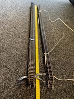Lange rails voor gelijkstroom 16 stuks,  90 cm, Gebruikt, Gelijkstroom, Verzenden, Rails