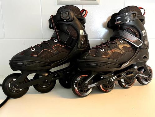 Oxelo verstelbare kinder skates skeelers mt 32-35 zwart, Kinderen en Baby's, Speelgoed | Buiten | Rolschaatsen, Gebruikt, Kinderen