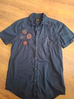 Pall Mall blouse maat M, Ophalen of Verzenden, Zo goed als nieuw, Blauw, Halswijdte 41/42 (L)