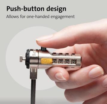 Kensington Combination Security Lock Cable | Laptop/NAS etc beschikbaar voor biedingen
