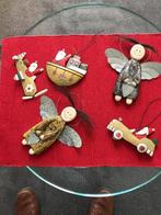 5 aparte kerstdecoraties van blik., Diversen, Ophalen of Verzenden, Zo goed als nieuw