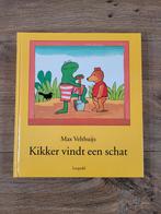 Max Velthuijs, prentenboek, Kikker vindt een schat, Ophalen of Verzenden, Zo goed als nieuw, Max Velthuijs, Prentenboek