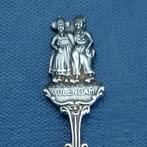 verzilverd lepeltje klederdracht Volendam (DEMET 90), Antiek en Kunst, Ophalen of Verzenden