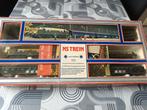 LIMA NS TREIN LOK 1220 3 RIJTUIGEN  3 AUTO WAGONS, Hobby en Vrije tijd, Gelijkstroom, Verzenden, NS, Lima