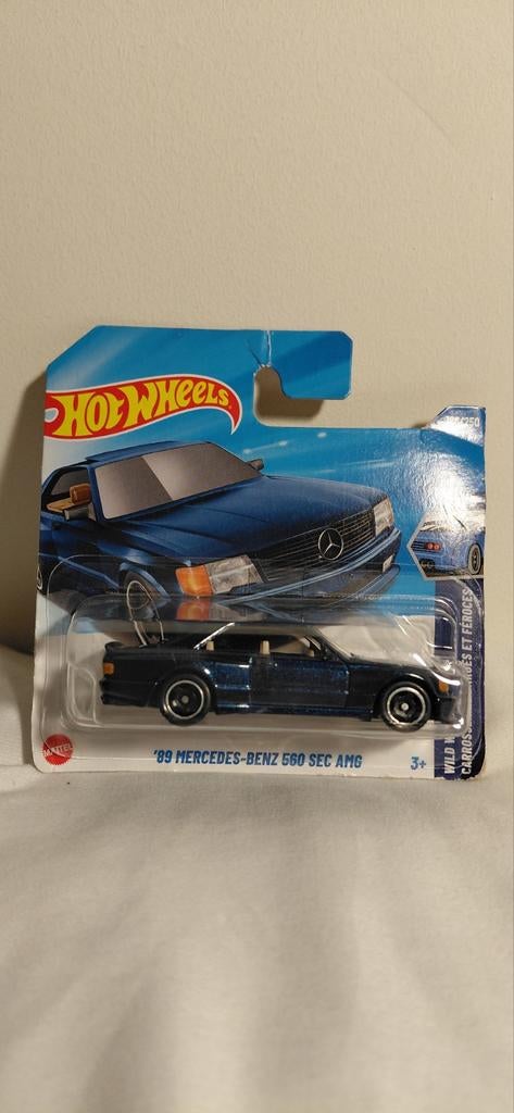 Hot Wheels '89 Mercedes-Benz 560 SEC AMG, Ophalen of Verzenden, Nieuw, Auto, Hot Wheels