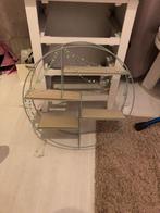 2 metalen wandrekken, Ophalen of Verzenden, Zo goed als nieuw