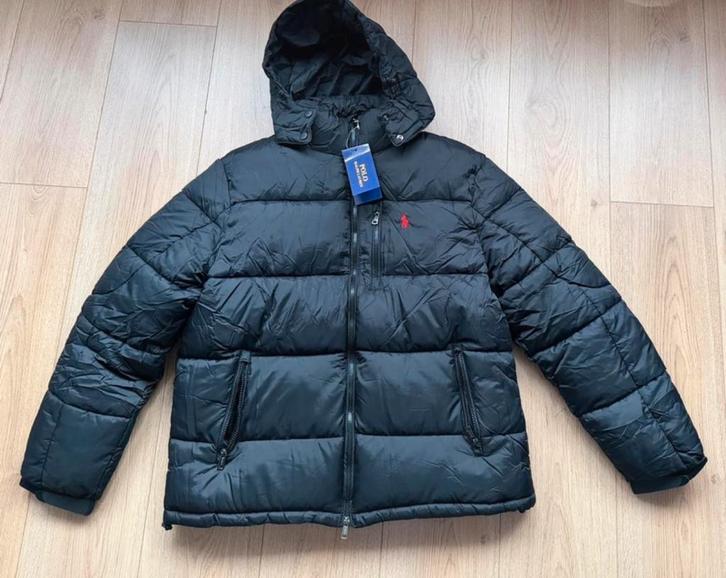 Ralph Lauren Jas - Stijlvol en Warm, Kleding | Heren, Jassen | Zomer, Zo goed als nieuw, Maat 48/50 (M), Zwart, Ophalen of Verzenden