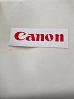 1087 Sticker CANON, Verzamelen, Stickers, Ophalen of Verzenden, Zo goed als nieuw, Overige typen