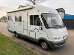 Hymer b 524 2003 2x airco schotel tv vastbed hefbed, Caravans en Kamperen, Campers, Diesel, Particulier, Hymer, Integraal