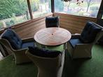 Dining Lounge Tuinset Natural Rotan luxe NIEUW, Tuin en Terras, Tuinsets en Loungesets, Ophalen, Zo goed als nieuw